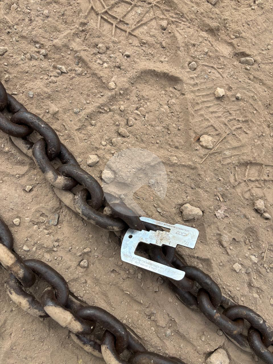 Desgaste en cadenas de izaje